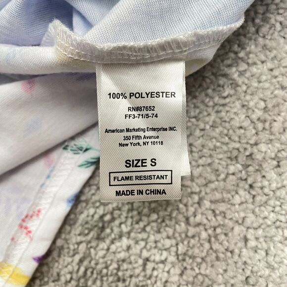 Disney Frozen II Graphic T-Shirt Kids Girls Small Blue Tie-Dye Ruffles Casual - Picture 5 of 8